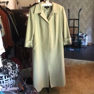 Green Long Blazer